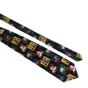 Disney Characters Mens Necktie Mickey Mouse and Friends Tie Office Work Dad Gift